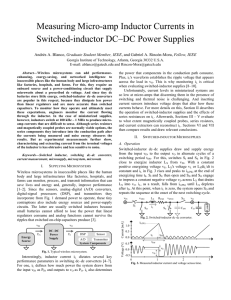 Measuring Micro-amp Inductor Currents in Switched