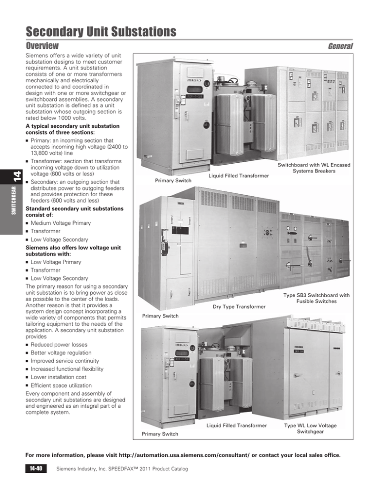 secondary-unit-substations