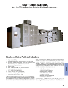 UNIT SUBSTATIONS - Federal Pacific