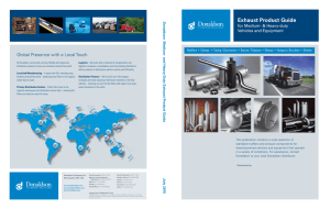 Exhaust Product Guide