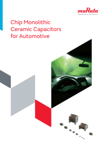 Chip Monolithic Ceramic Capacitors for Automotive
