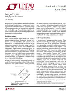 AN43 - Bridge Circuits