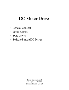 DC Motor Drive