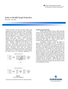 Series vs Parallel Surge Protection
