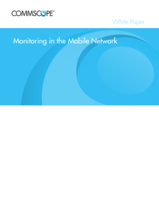 Monitoring in the Mobile Network