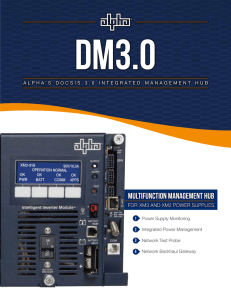 Power Supply Monitoring Integrated Power Management Network