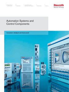 Automation Systems and Control Components