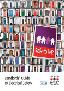 Landlords` Guide to Electrical Safety