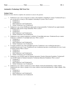 ExamView - Auto Tech Mid Term.tst