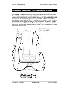 Buttonwillow Raceway Park - Counter Clockwise Direction