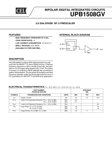 UPB1508GV