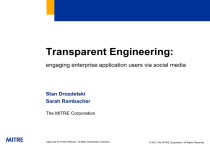 Transparency In Engineering Transparent Engineering