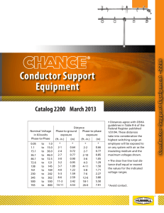 Conductor Support Equipment