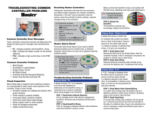 troubleshooting common controller problems