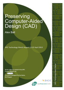 Preserving Computer-Aided Design (CAD)