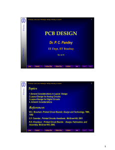 pcb design - IIT Bombay
