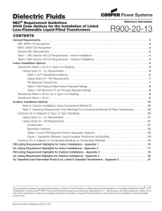 R900-20-13 NEC Requirement Guidelines 2008 Code Options for