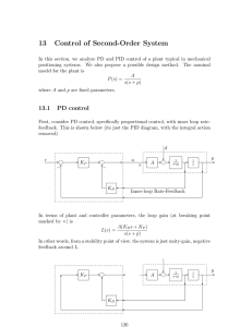 13 Control of Second-Order System