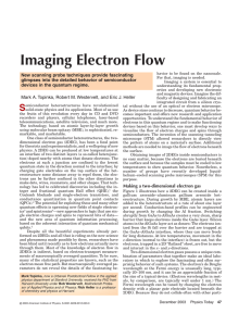 Imaging Electron Flow