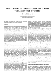 ANALYSIS OF DEAD-TIME EFFECTS IN MULTI