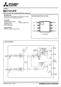 M81747JFP - Mitsubishi Electric