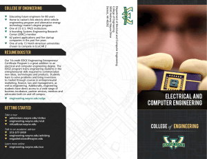Electrical and computer engineering