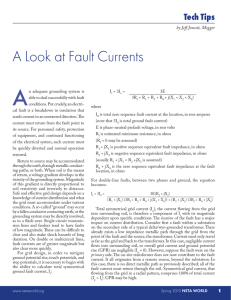 A Look at Fault Currents