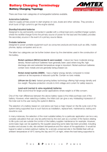 Battery Charging Terminology