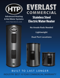 Stainless Steel Electric Water Heater