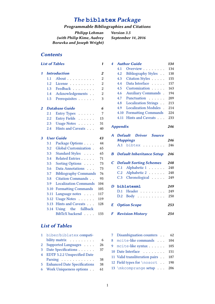 Biblatex Styles Download