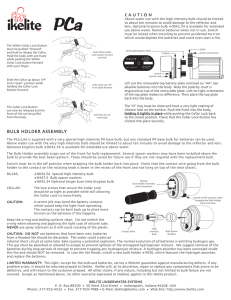 BULB HOLDER ASSEMBLY