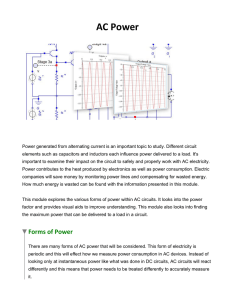 AC Power - Maplesoft