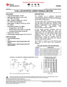 THS3201 - Texas Instruments