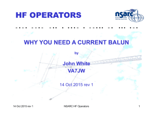 Why You Need A CURRENT BALUN (for HF Operators)