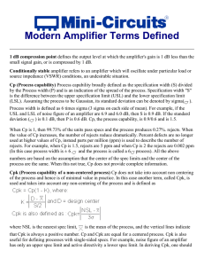 Modern Amplifier Terms Defined