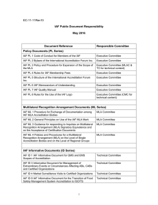 IAF Public Document Responsibility (IAF-EC-11
