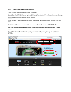 RV-12 Electrical Schematic Instructions