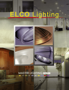 Master Catalog - Elco Lighting