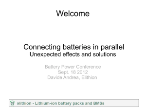 Connecting Batteries in Parallel: Unexpected Effects And Solutions