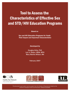 Tool to Assess the Characteristics