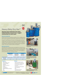 Heavy Duty Dry Vac™ - EXAIR