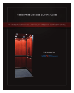 Residential Elevator Buyer`s Guide