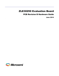 ZLE30250 Evaluation Board Hardware Guide