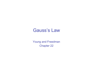 Gauss`s Law