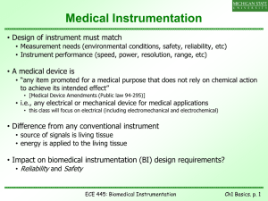 Medical Instrumentation