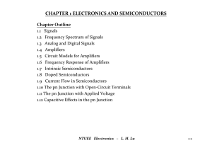 CHAPTER 1 ELECTRONICS AND SEMICONDUCTORS