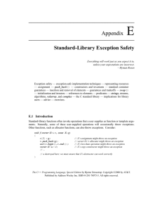 Appendix E - Bjarne Stroustrup