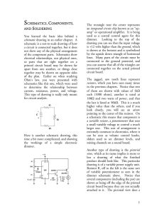 SCHEMATICS, COMPONENTS, AND SOLDERING