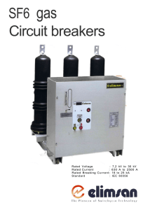 SF6 gas Circuit breakers