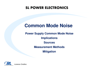 Common Mode Noise